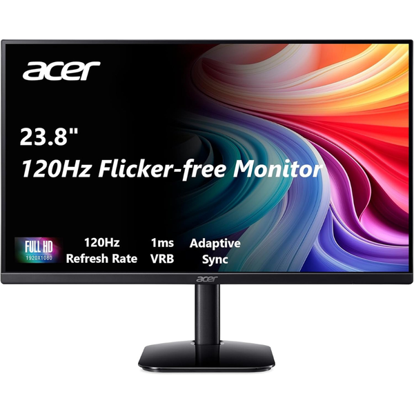 23.8" Acer KB242Y G0bi FHD 120Hz 1ms IPS Freesync Monitor