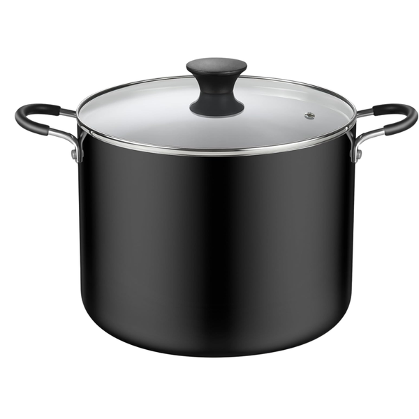 Cook N Home 10.5-Qt Nonstick Stockpot with Glass Lid