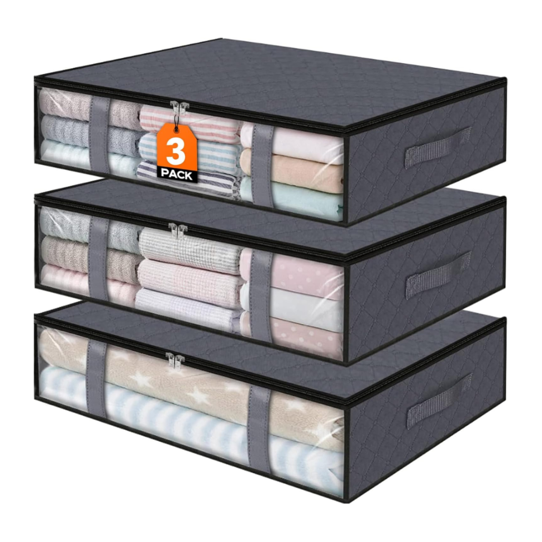 1.9 Gallon Mopall Dual-Way Slim Bathroom Trash Can With Lid