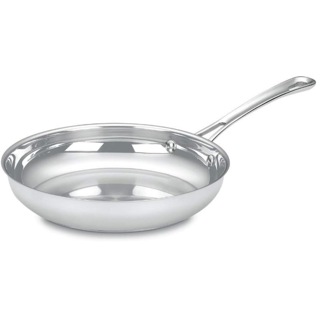 10" Cuisinart Contour Stainless Open Skillet