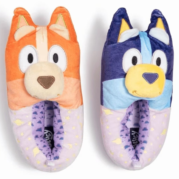 Bluey Toddler Girl Glow in The Dark Slipper