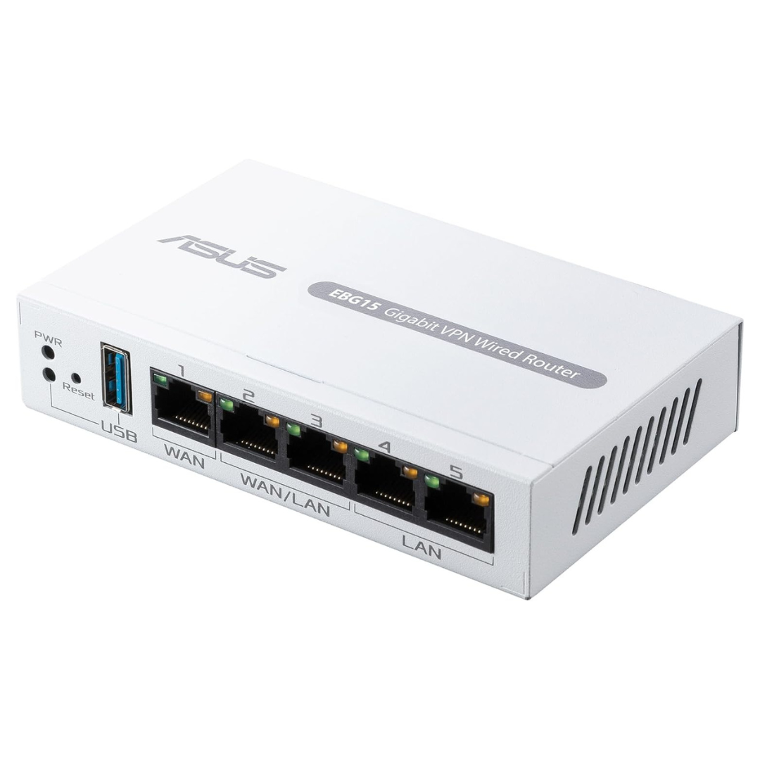 ASUS ExpertWiFi EBG15 Gigabit VPN Wired Router