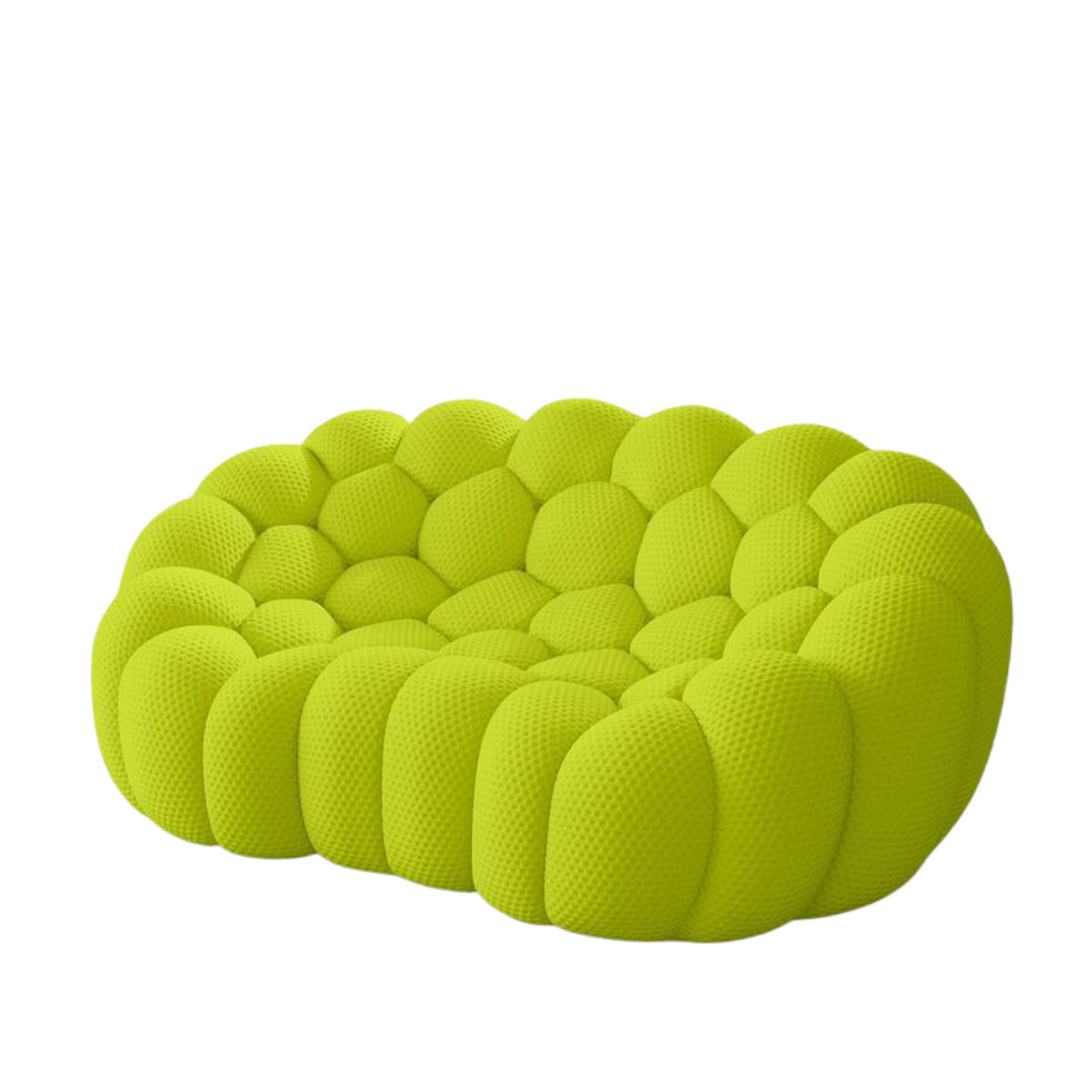 Magic Home 79" Bubble Modular Sectional Armless Sofa