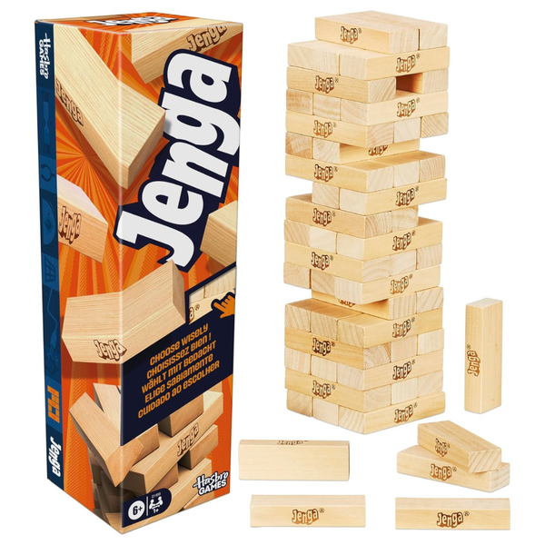 Hasbro Jenga Original Wood Block Game