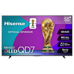 55" Hisense QD7 Series 4K Ultra HDR Smart Mini-LED QLED Fire TV