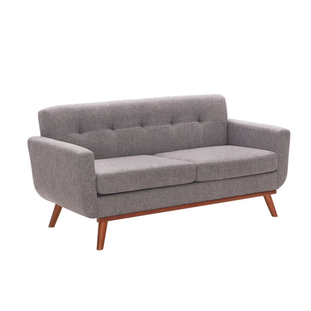 Wade Logan Carmencita 65" Square Arm Loveseat