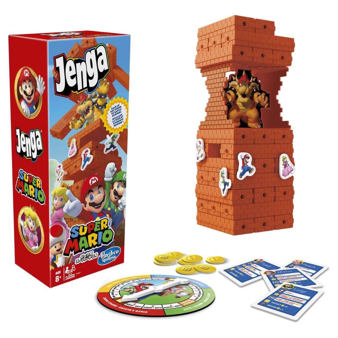 Hasbro Gaming Jenga: Super Mario Edition Game