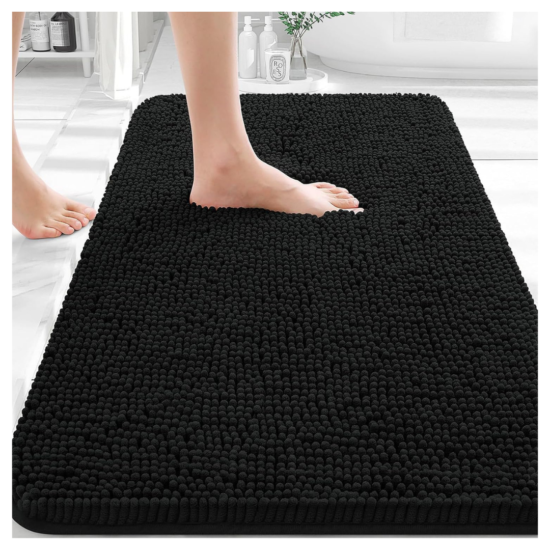 30" x 20" Olanly Extra Soft Absorbent Chenille Bath Rug