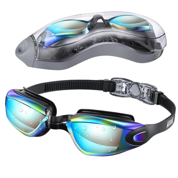 Aegend Swim Goggles With Free Protection Case (Various)