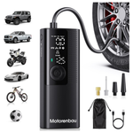 Portable 150PSI Mini Air Pump With Digital Pressure Gauge