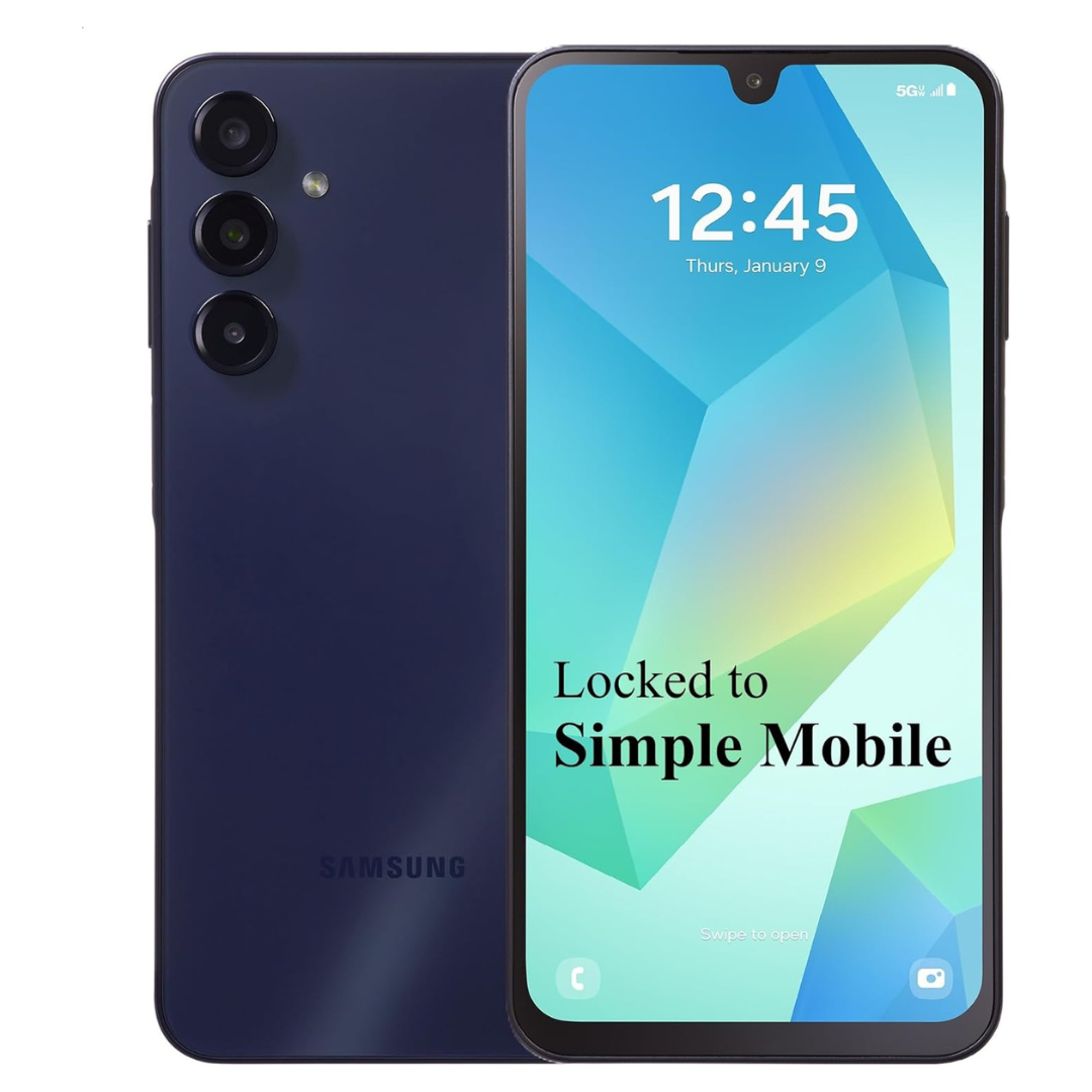 128GB Samsung Galaxy A16 5G Prepaid Android Smartphone