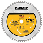 Dewalt Flexvolt 12" 60-Teeth Carbide-Tipped Miter Saw Blade
