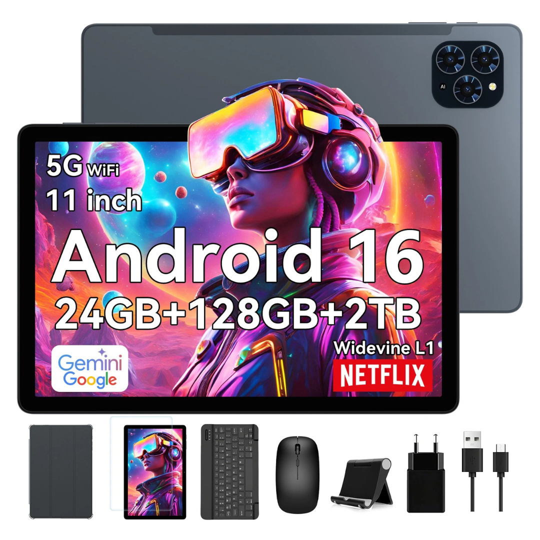 Kingrid Tabwee T90 11" 128GB Wi-Fi Android Tablet