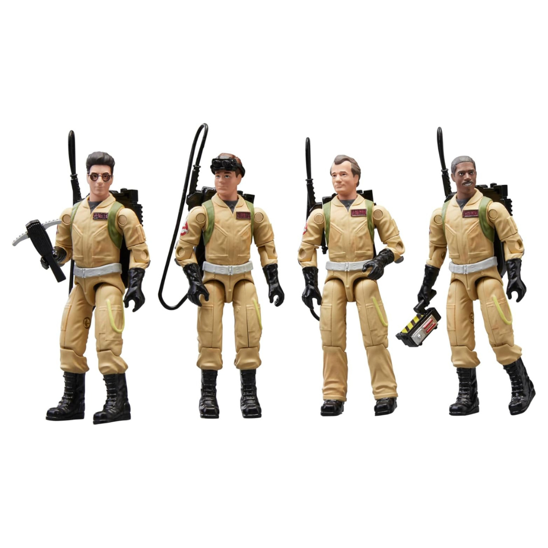 4-Pk Ghostbusters Plasma Pack 40th Anniversary Action Figures