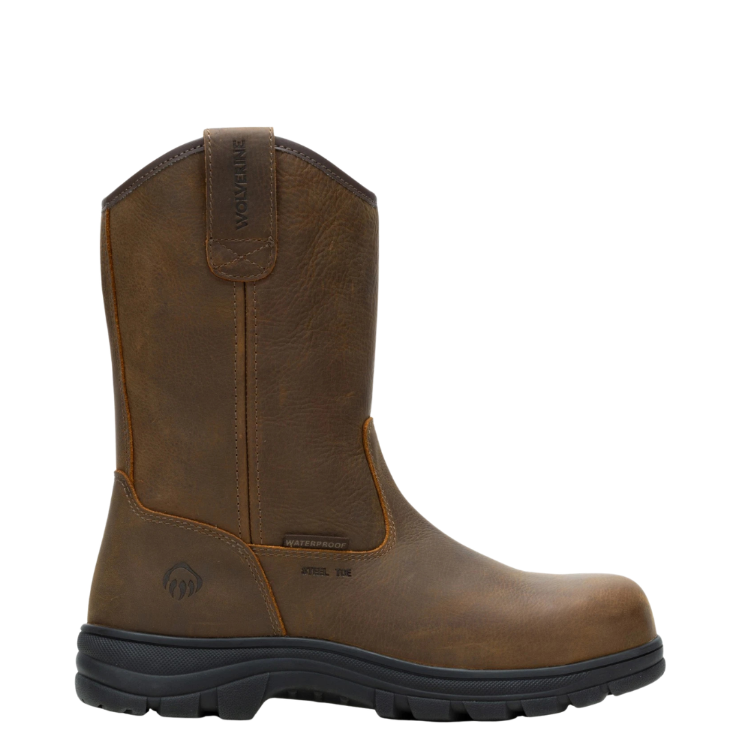 Wolverine Men Carlsbad Steel-Toe Work Wellington Shoes
