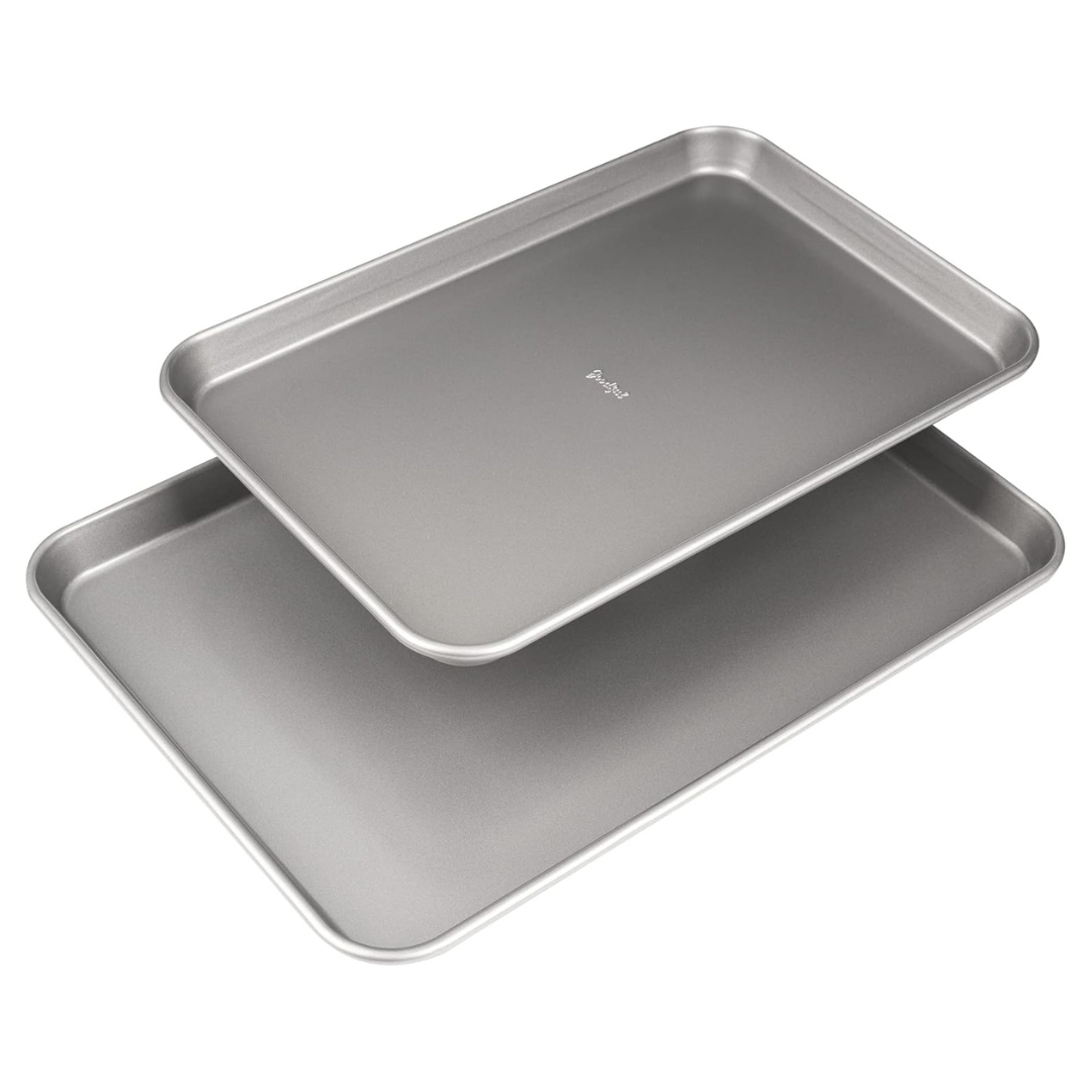 2-Pack Goodful Carbon Steel Nonstick Cookie Baking Sheet Set