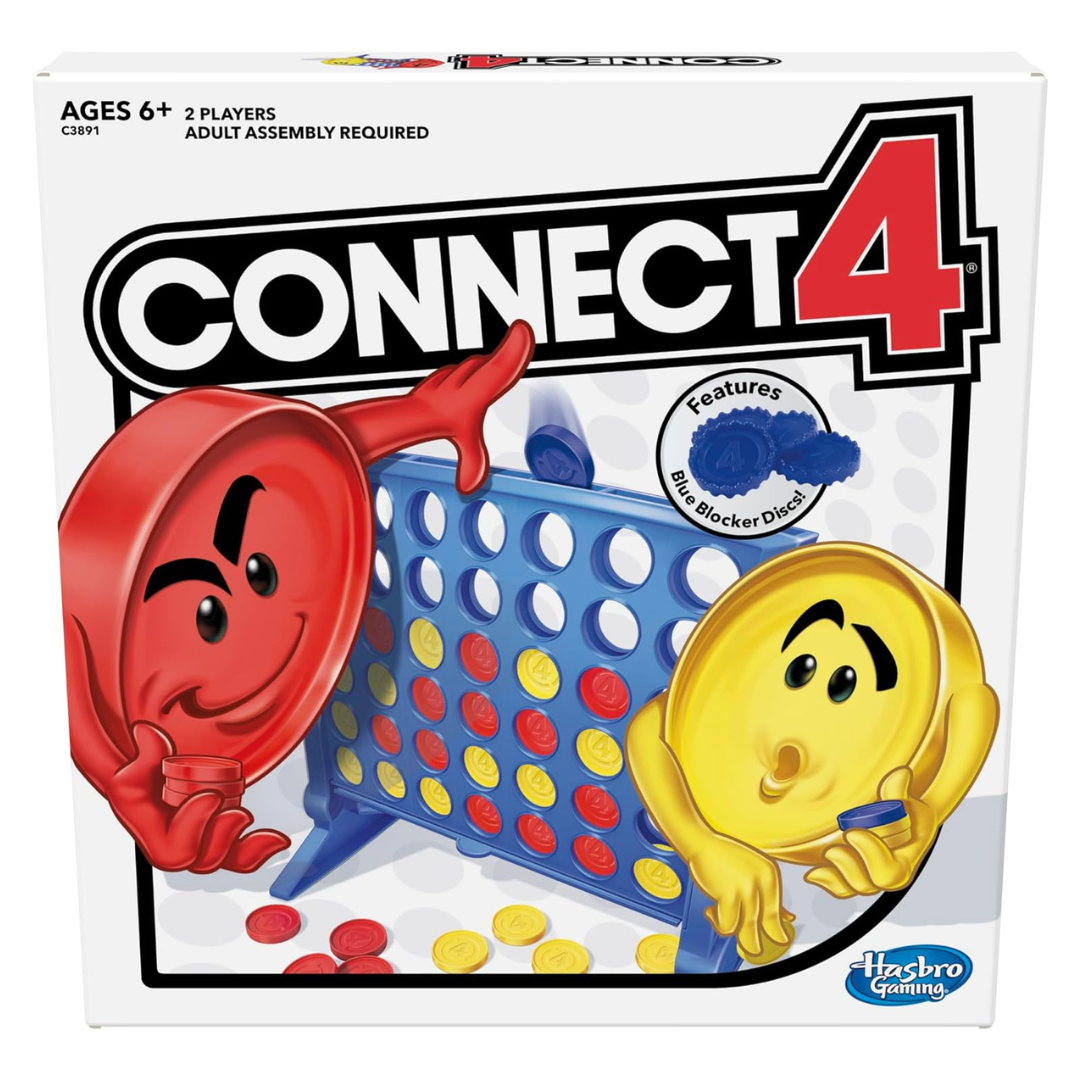 Hasbro Gaming Connect 4 Family Strategy Board Game (Amazon Exclusive)