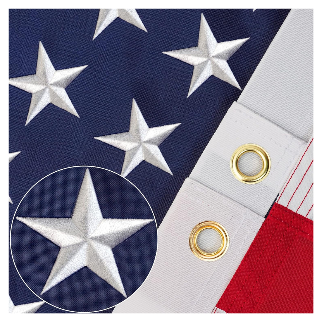 SLAVOL 3' x 5' Anti-Tear American Flag