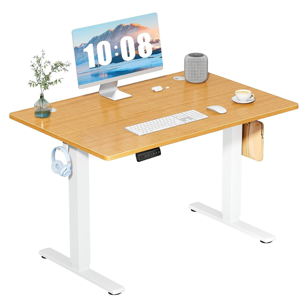 40" Height Adjustable Sit-Stand Computer Electric Standing Desk