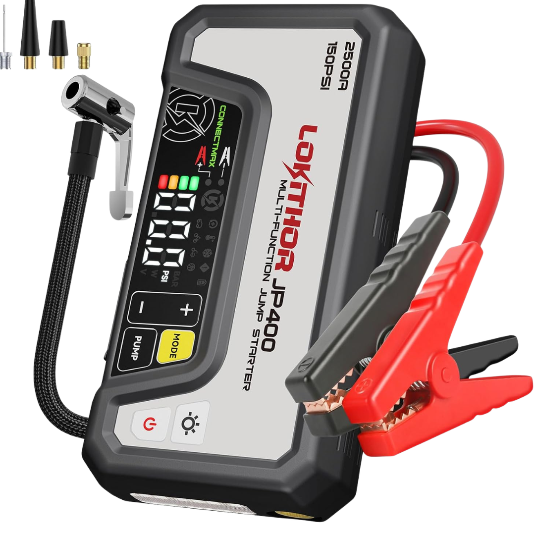 JP400 Jump Starter With Air Compressor