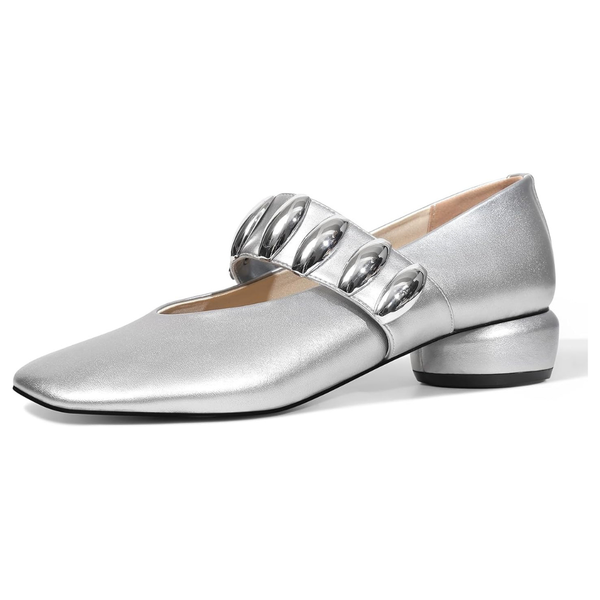 Mary Janes Women's Chunky Low Heels