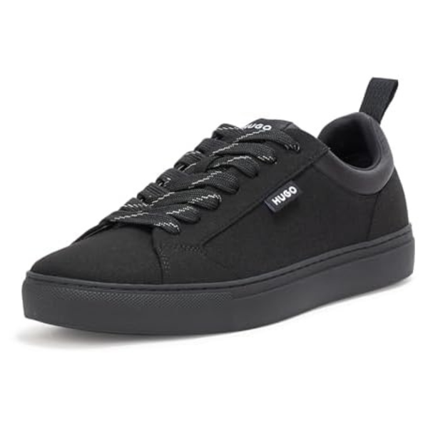 HUGO Men's Morrie Low Profile Friendly Leather Sneakers