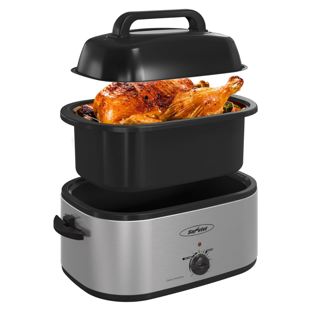 RoyalCraft 24-Quart Electric Roaster Oven