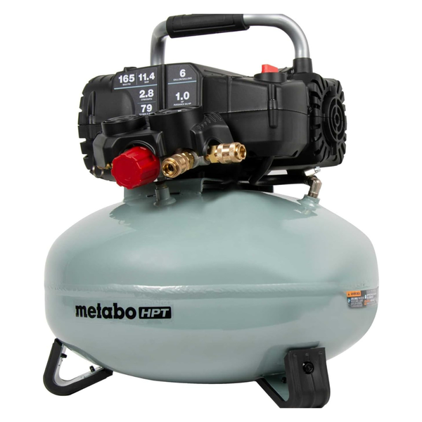 Metabo 6-Gallon 165PSI HPT Pancake Air Compressor