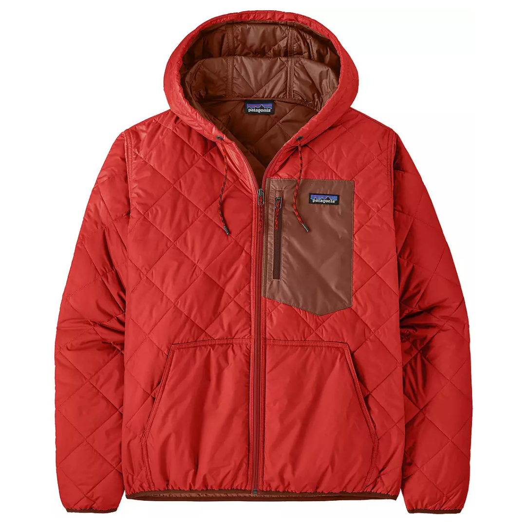 Patagonia Men's Diamond Quilted Bomber Hoodie (Various Size)