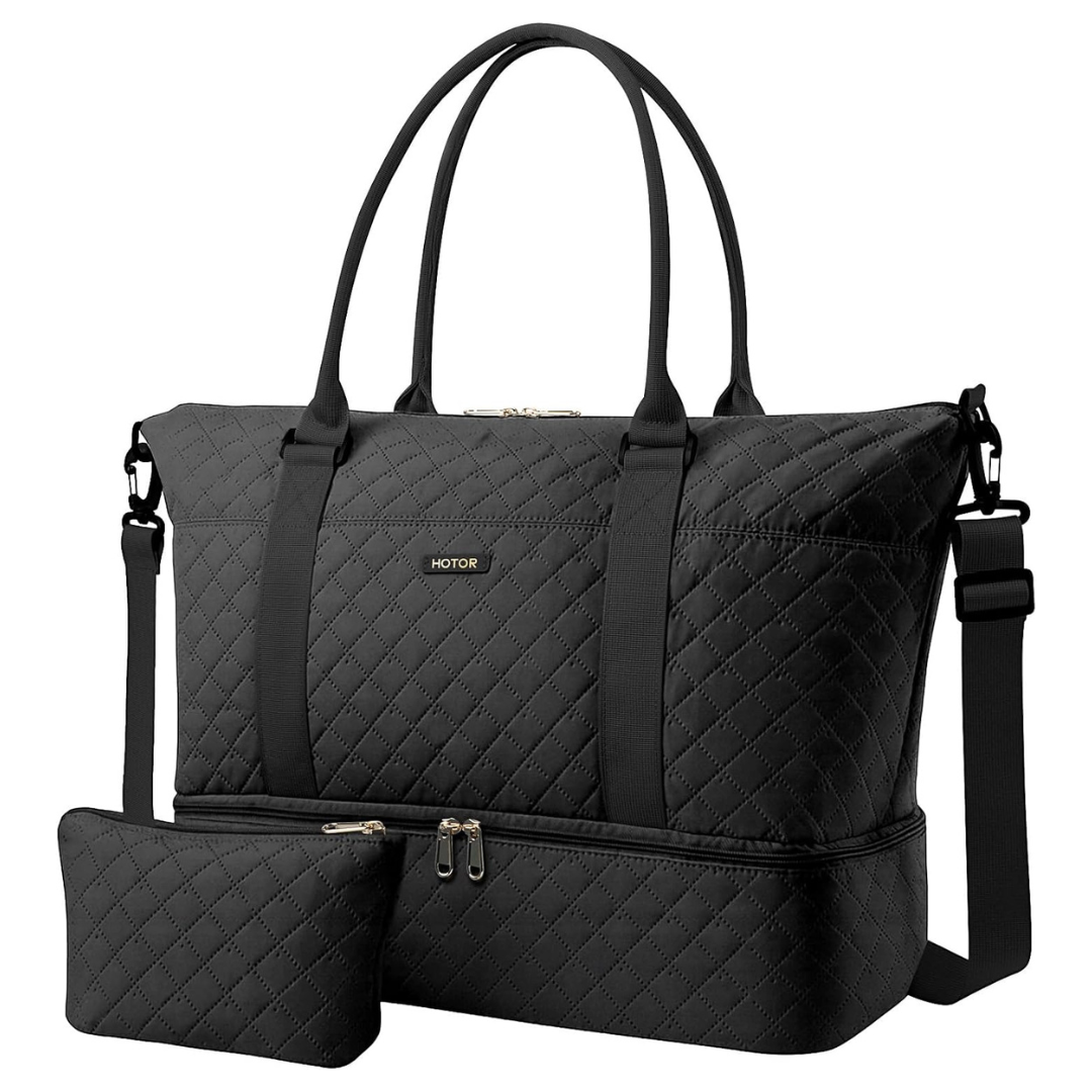 Hotor Travel Duffel Carry On Bag With Shoe Compartment (Various)