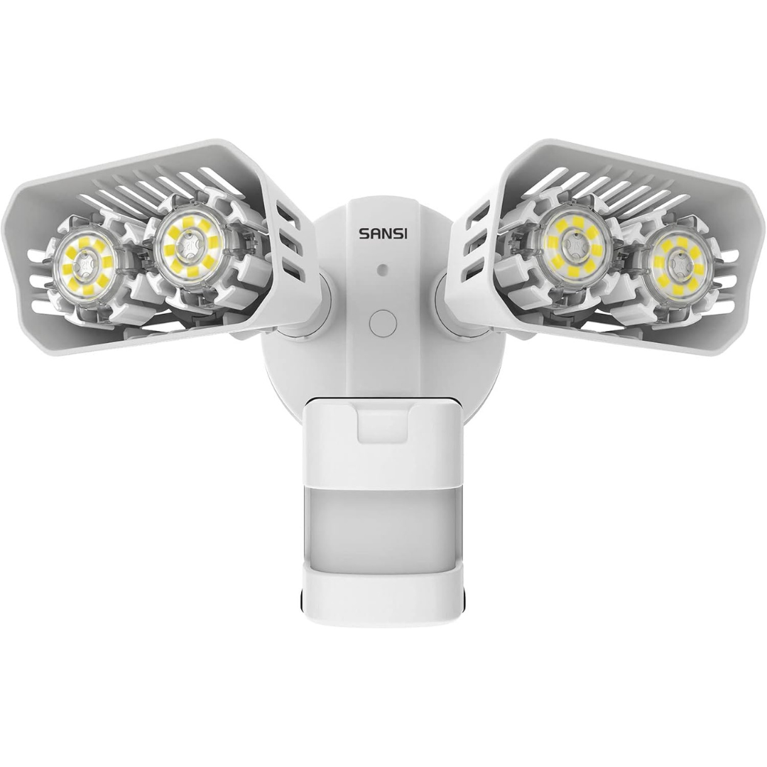 SANSI 18W Motion-Activated Outdoor LED Floodlight