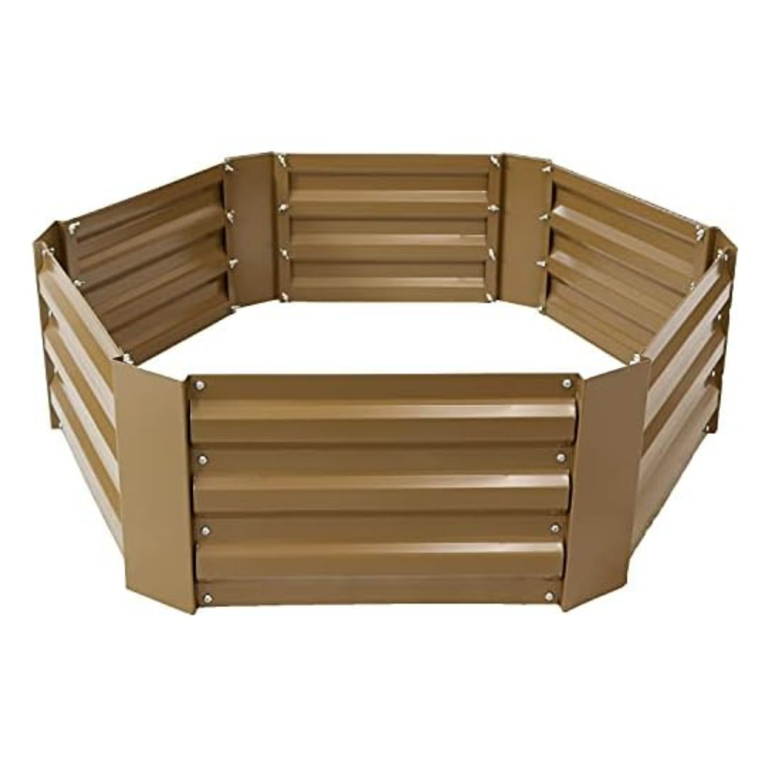 Sunnydaze 11.75" H Raised Metal Garden Bed