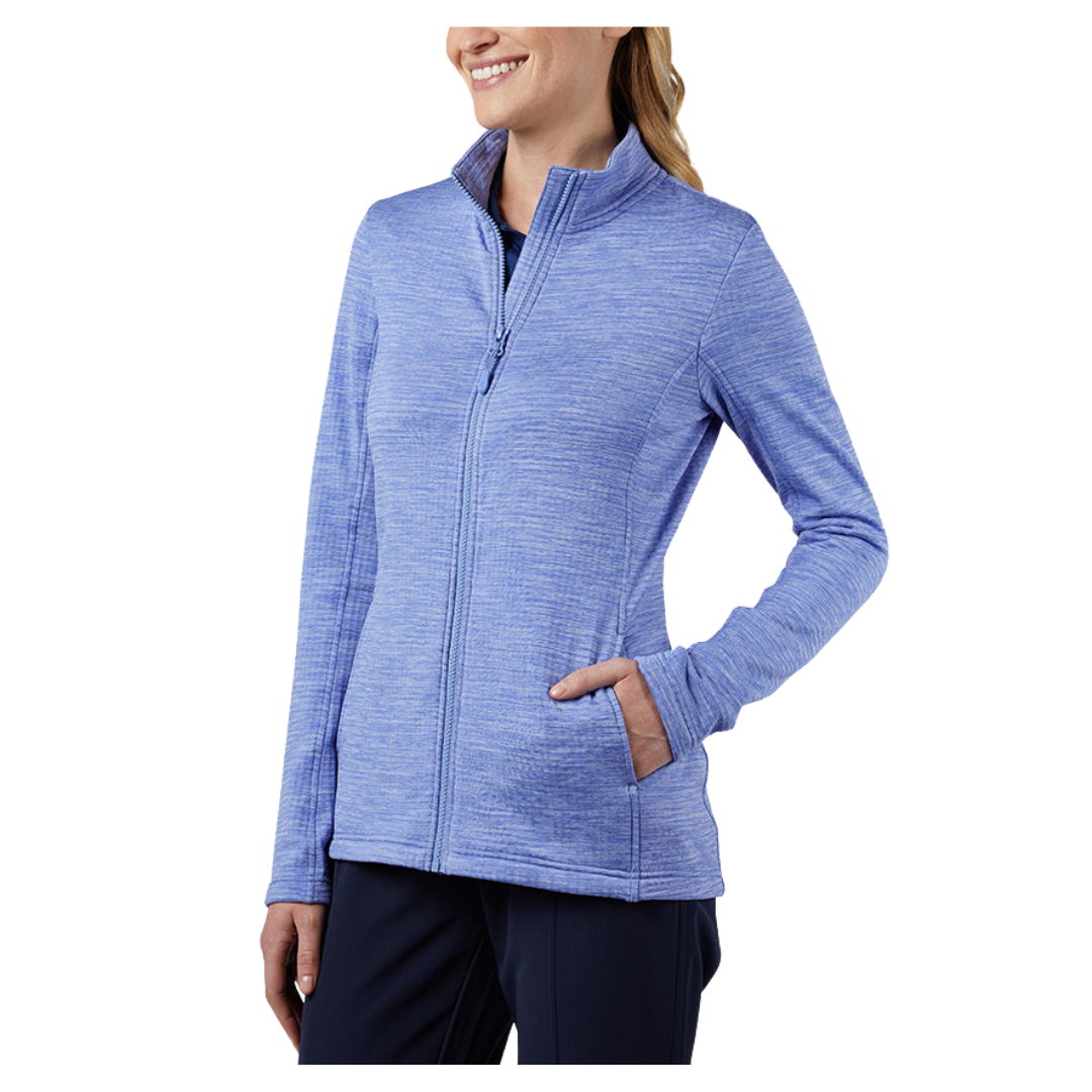 32 Degrees Women's Grid Tech Full-zip Jacket