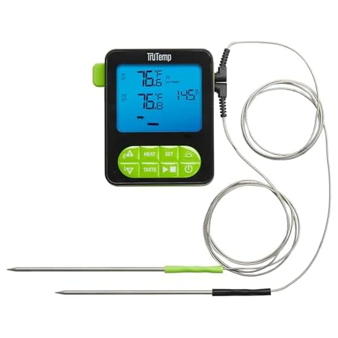 Taylor TruTemp Dual Probe Wired Programmable Food Thermometer