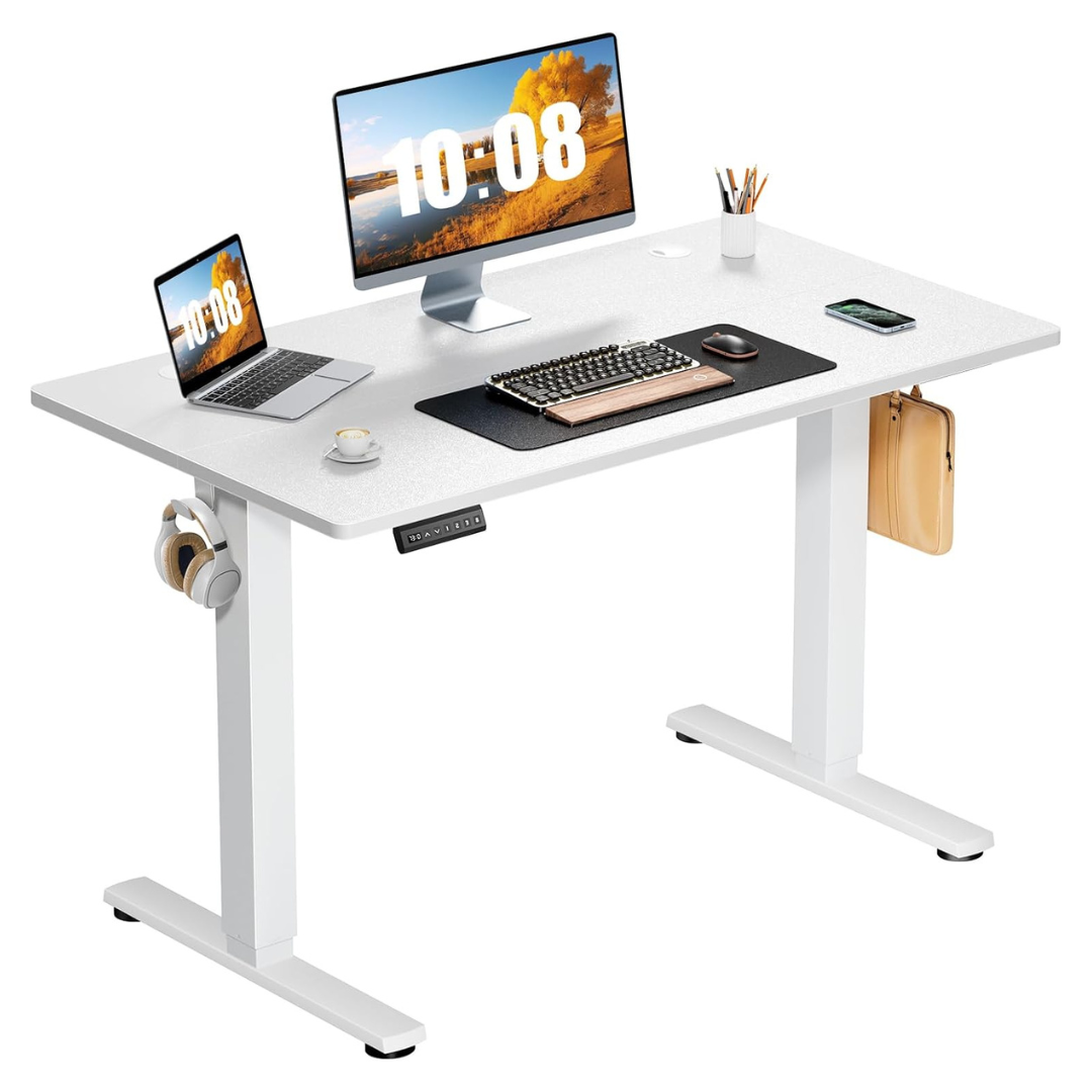Sweetcrispy 40" x 24" Electric Adjustable Height Standing Desk