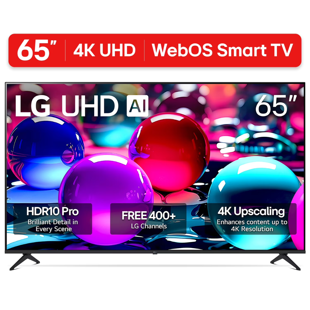 65" LG UA75 4K Ultra HDR Smart LED WebOS TV