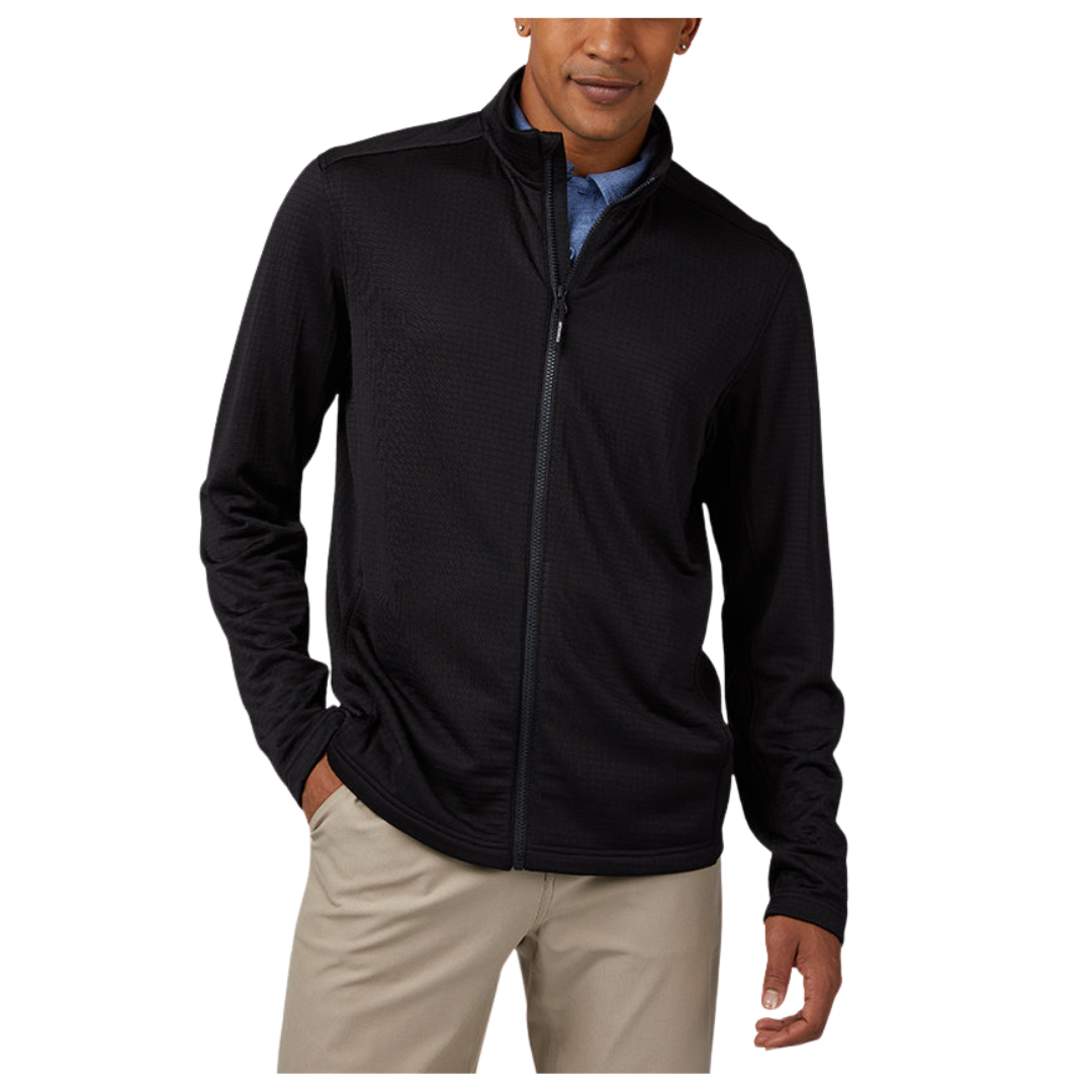 32 Degrees Men's Grid Tech Full Zip Jacket