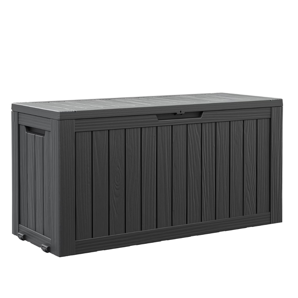80-Gallon Waterproof Resin Deck Box With Lock (2 Colors)