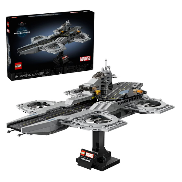 509-Piece LEGO Marvel The Avengers Helicarrier (76295)