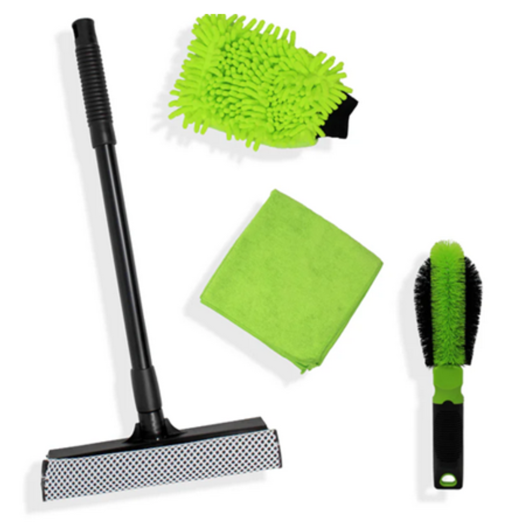 4-Piece Aduro AutoBasics Complete Auto Detailing Kit (S-AB4DK-09)