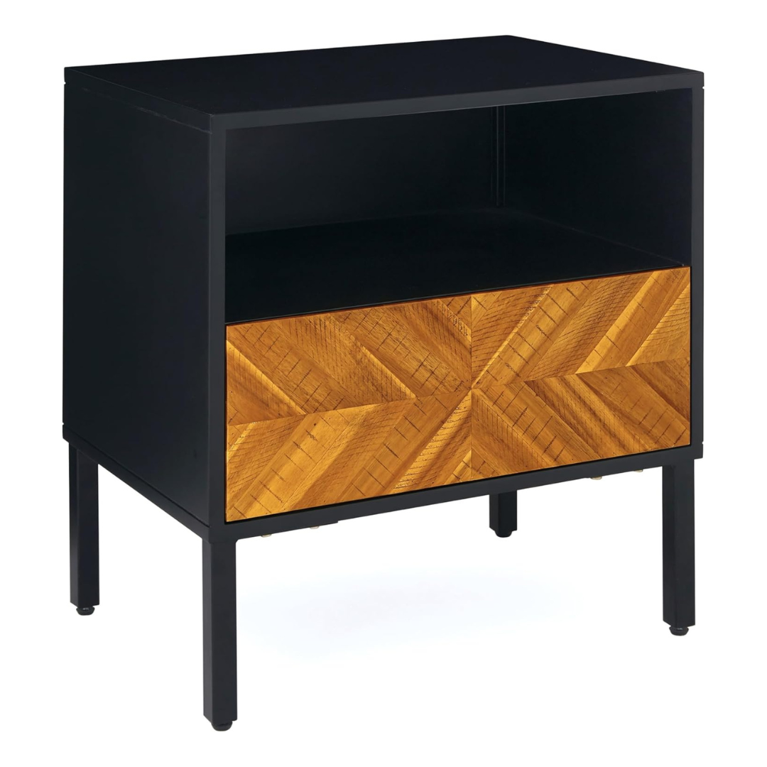 Bme Vivian Solid Wood Nightstand