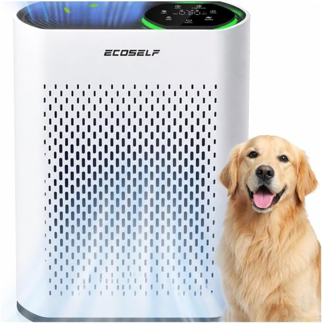 Ecoself 3-Stage True HEPA Air Purifier Up To 2,400 Sq Ft (2 colors)