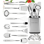 32-Piece Home Hero Stainless Steel Kitchen Utensil Set
