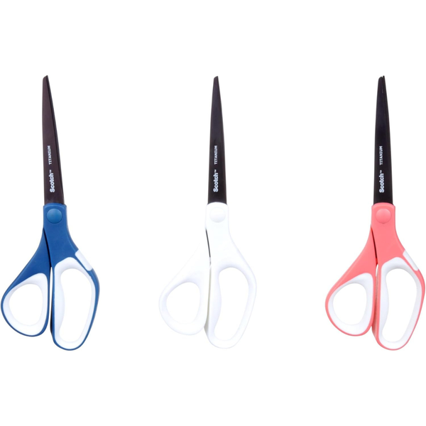 3-Pack 8" Scotch Brand Precision Ultra Edge Scissors