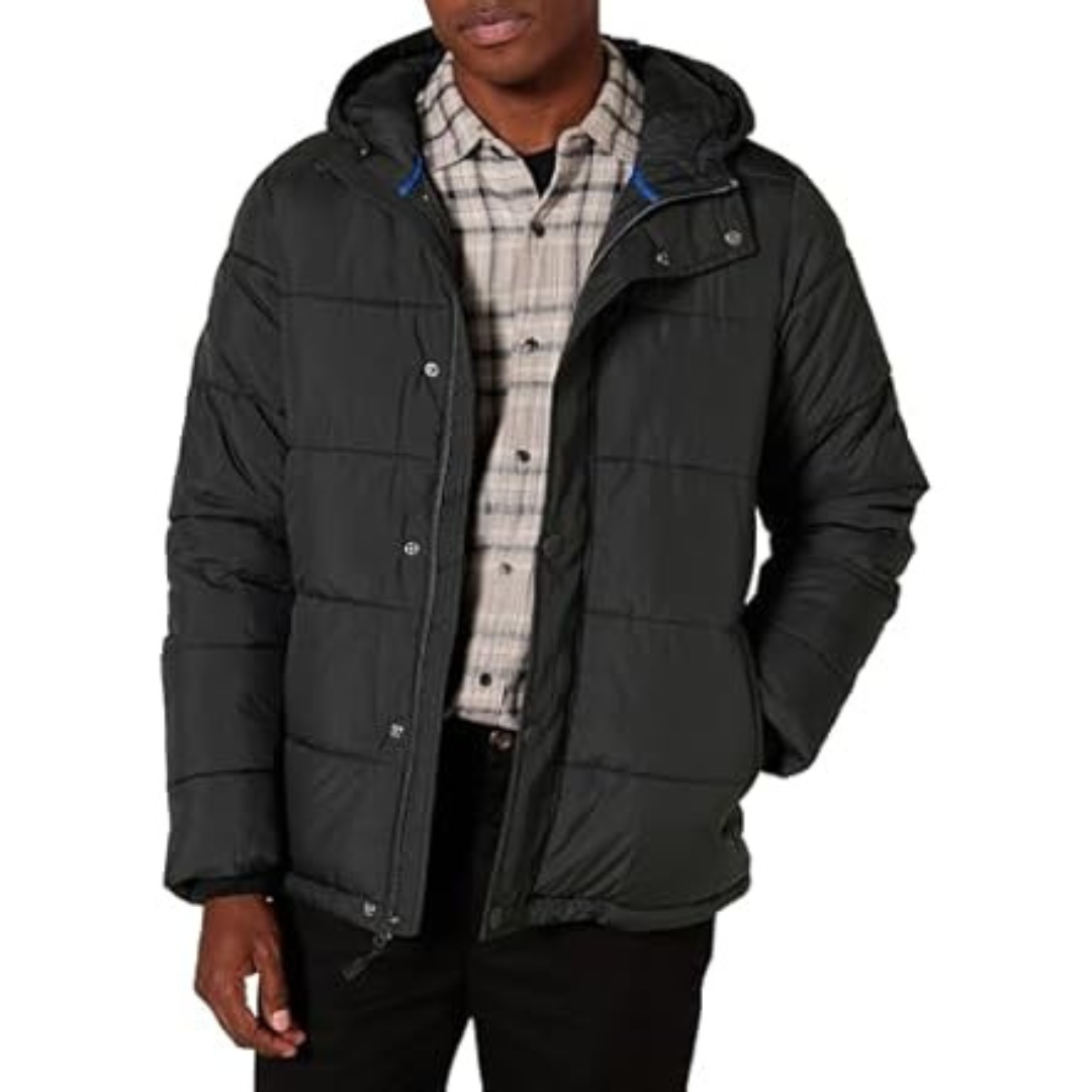 Amazon Essentials Men's Heavyweight Puffer Coat