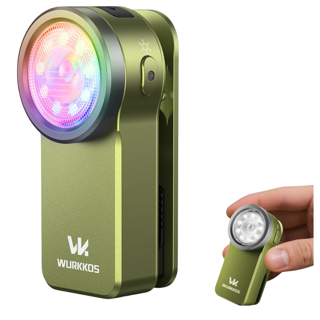 Wurkkos HD03 Rechargeable 680 Lumen Clip-On EDC Flashlight