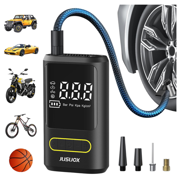 150-PSI Cordless Tire Inflator With Digital Pressure Gauge & LED