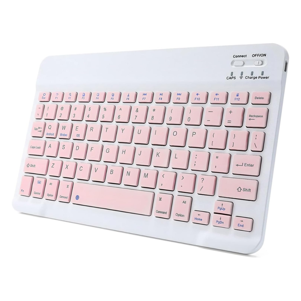 Rechargeable Slim Portable Bluetooth Keyboard