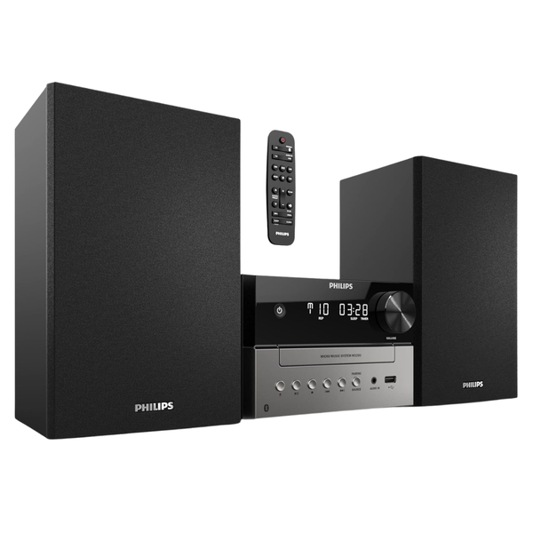 Philips Bluetooth Stereo System For Home With CD Player