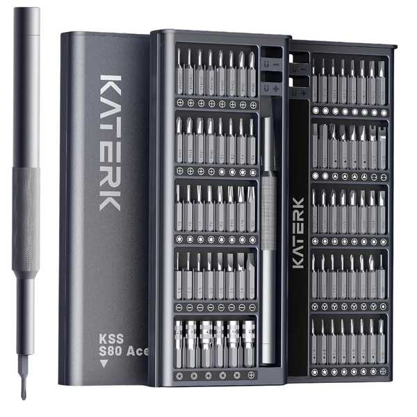 80-in-1 Precision Screwdriver Set With Magnetizer